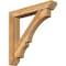 Ekena Millwork Balboa Slat Rough Sawn Bracket w/ Offset Brace, Western Red Cedar, 6"W x 34"D x 34"H BKT0604X34X34BOA06RWR - alternate 1